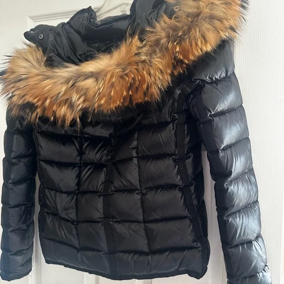 Moncler Jacket with Fur Hood - Picture 7 of 9